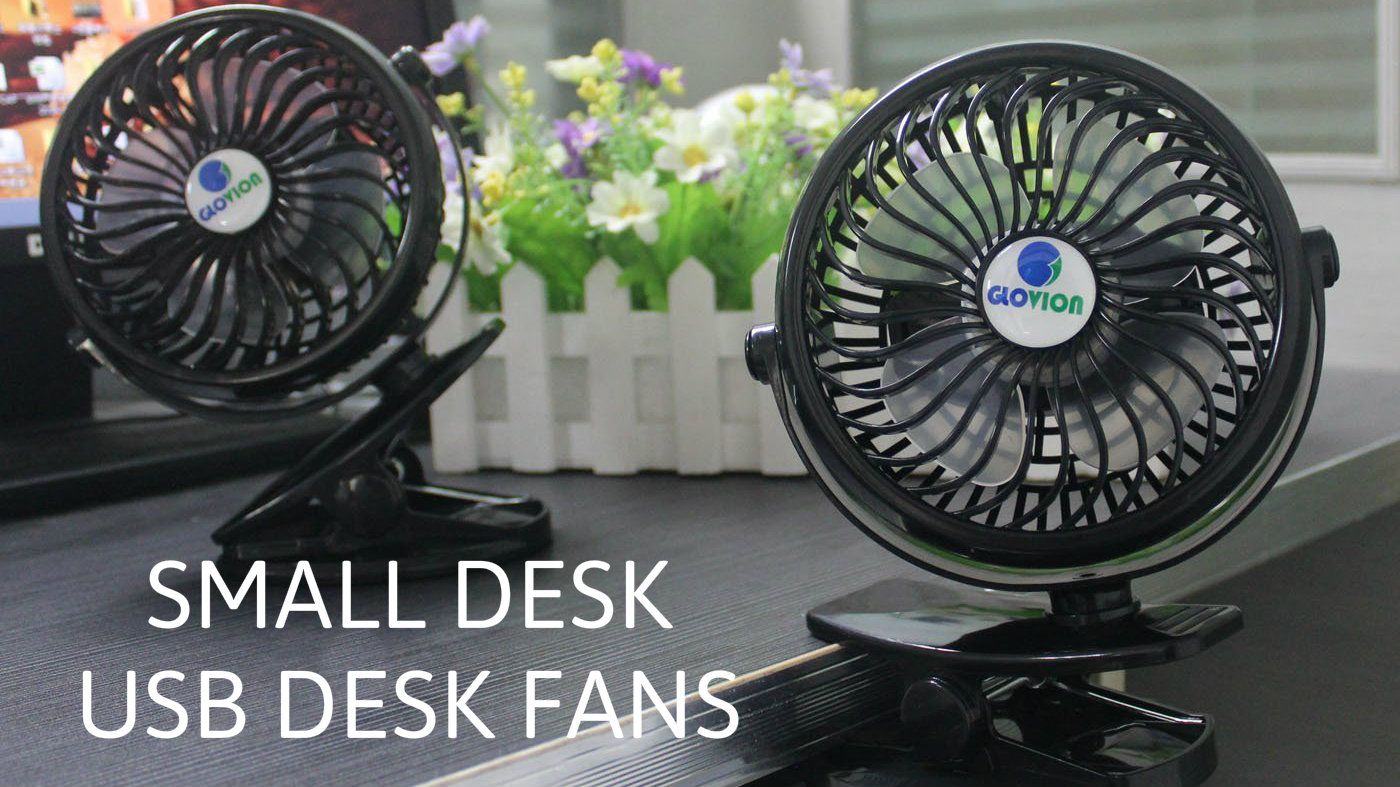 small clip on desk fans